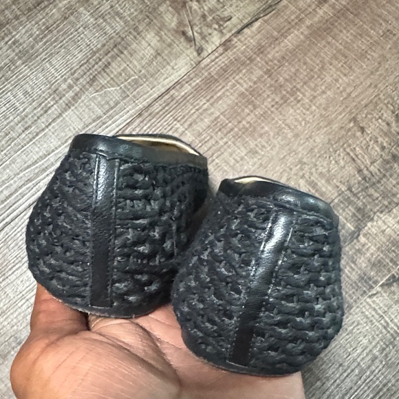 Jimmy Choo Black Mesh Flats - Picture 7 of 11